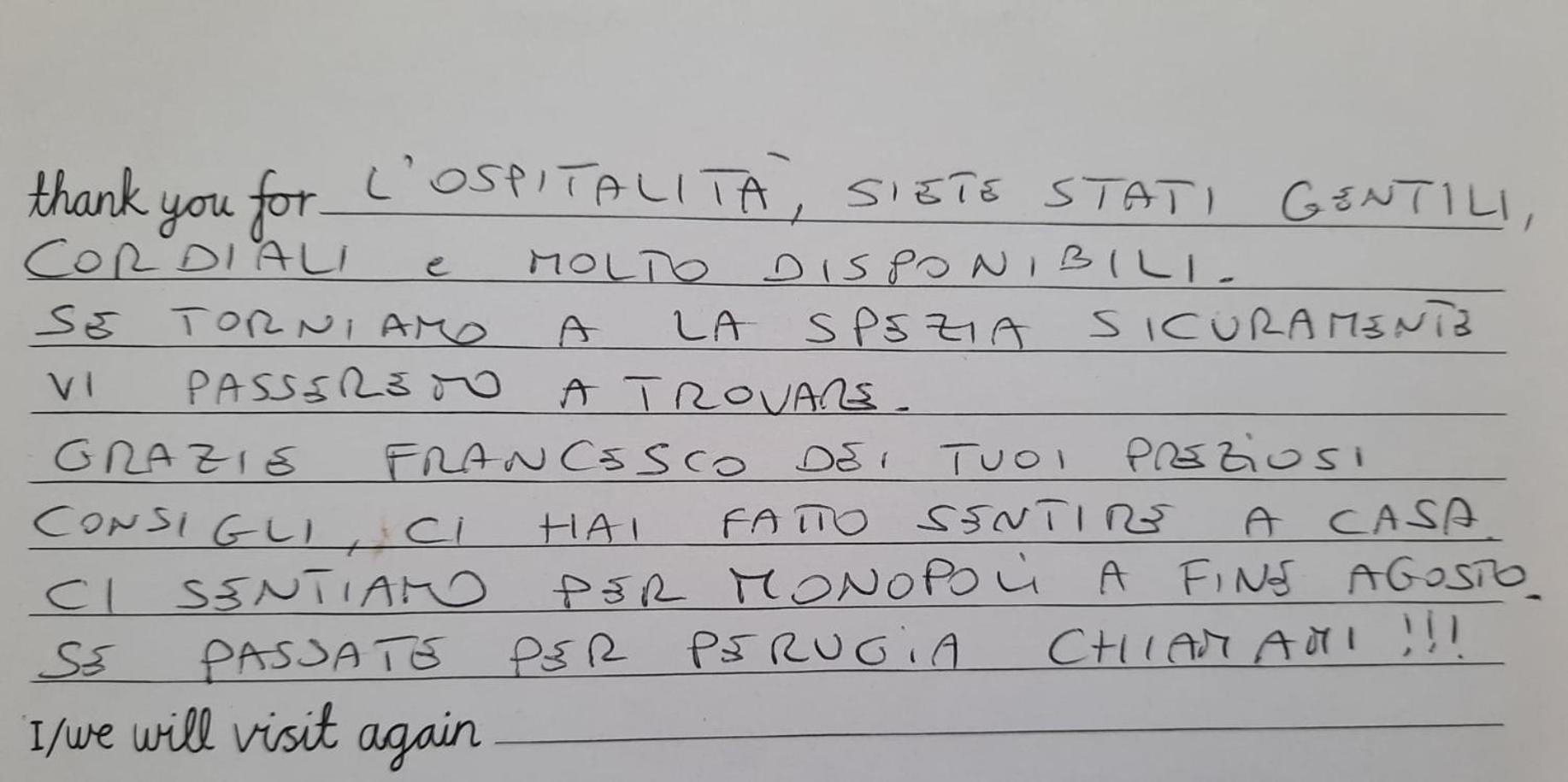 Appartement Dimora Stella Di Aprile à La Spezia Extérieur photo